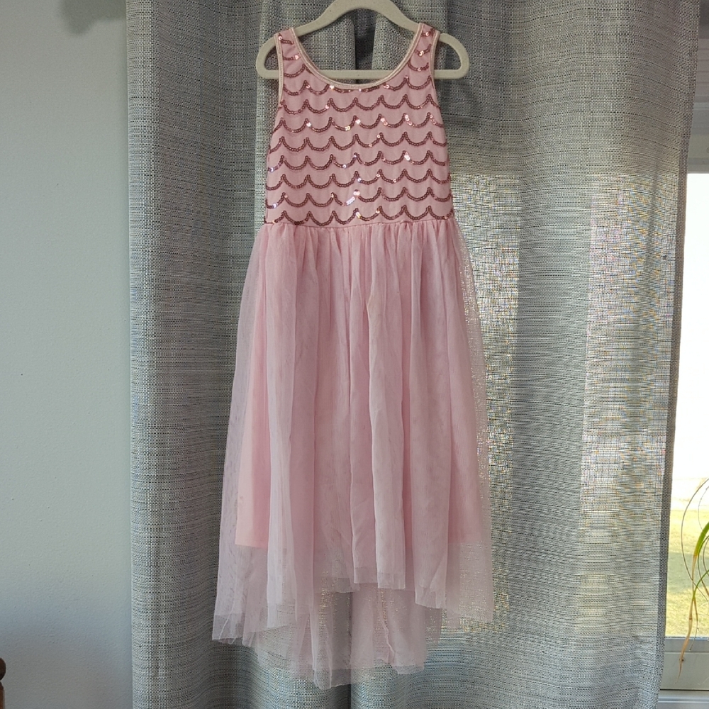Cat & Jack Pink Sleeveless Sundress for Weddings